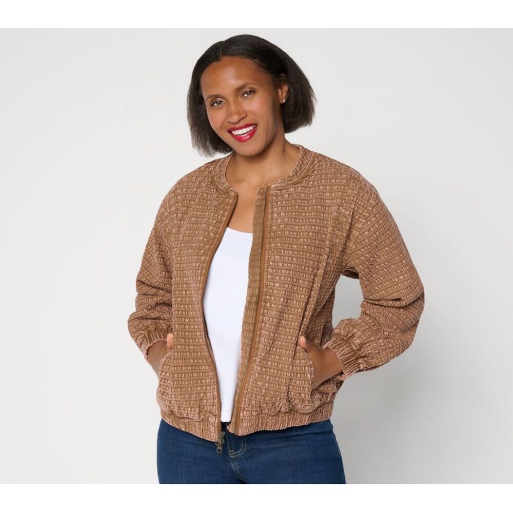 Fashion Women's Plus Sz Jacket 3X LOGO Special Edition by Lori Brown